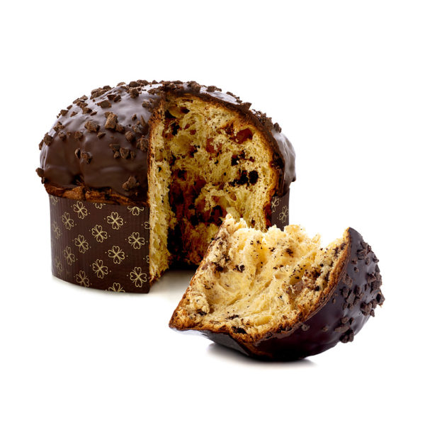 panettone pere e cioccolato di modica